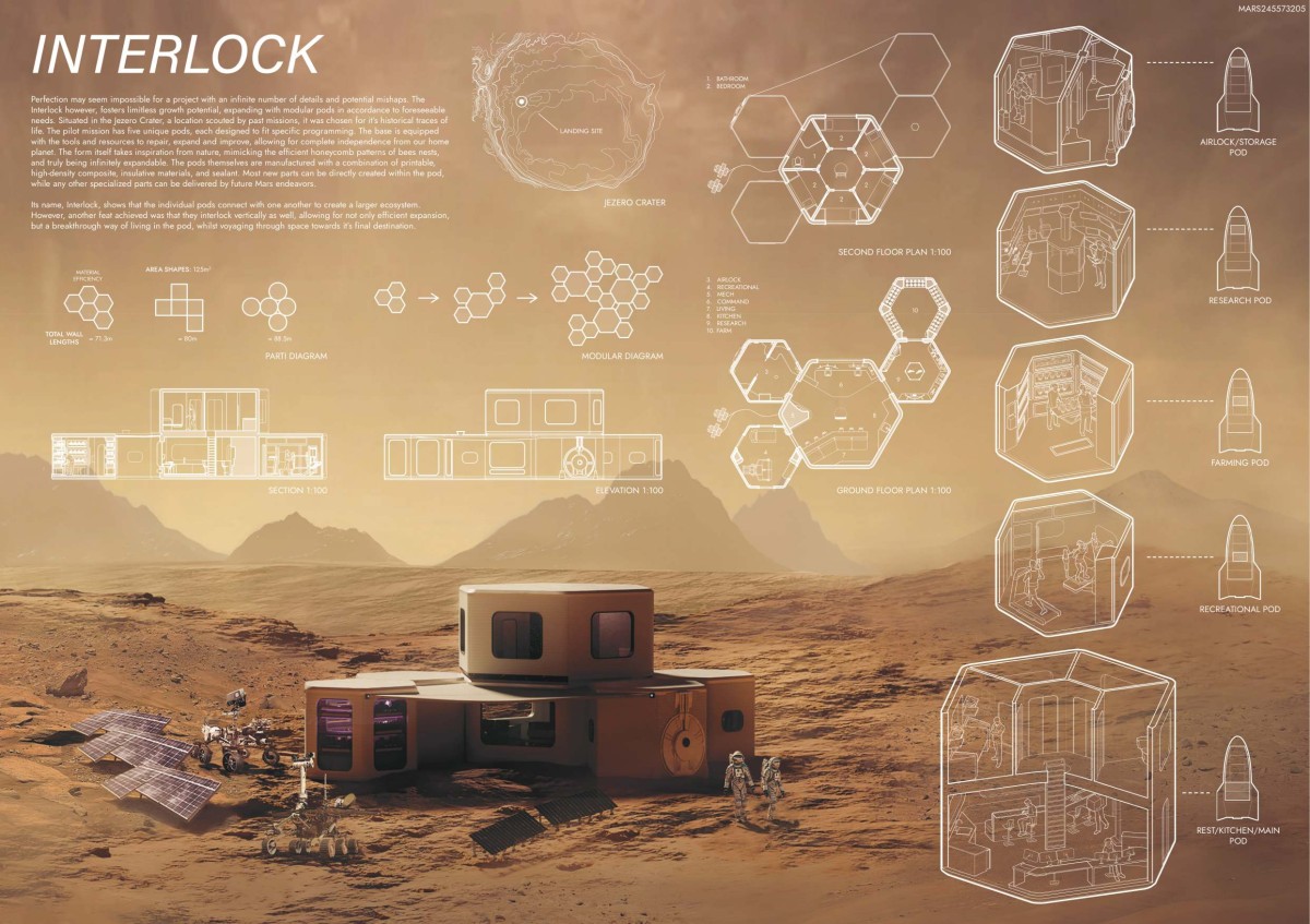 Honourable Mention 9 – Interlock by Sylvana Kam, Jayden Chan and Moxiao Guo (Canada)