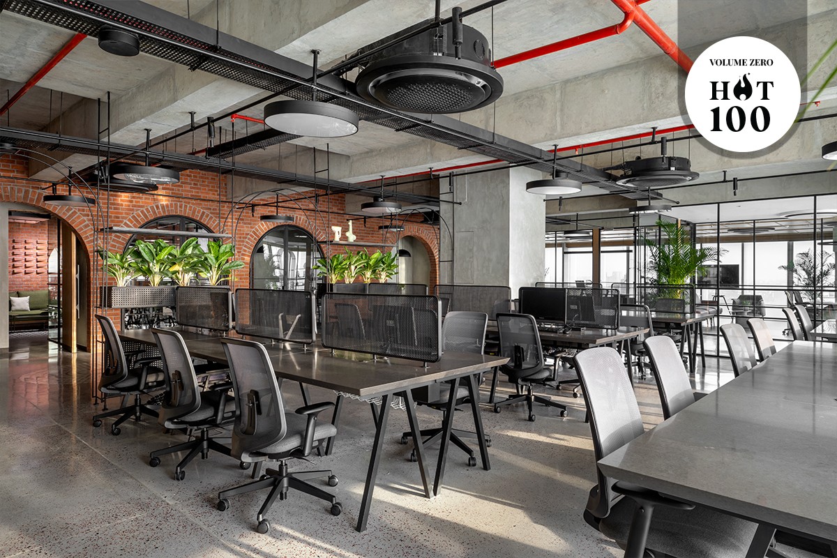 The Arched Office by Terra Firma Architects