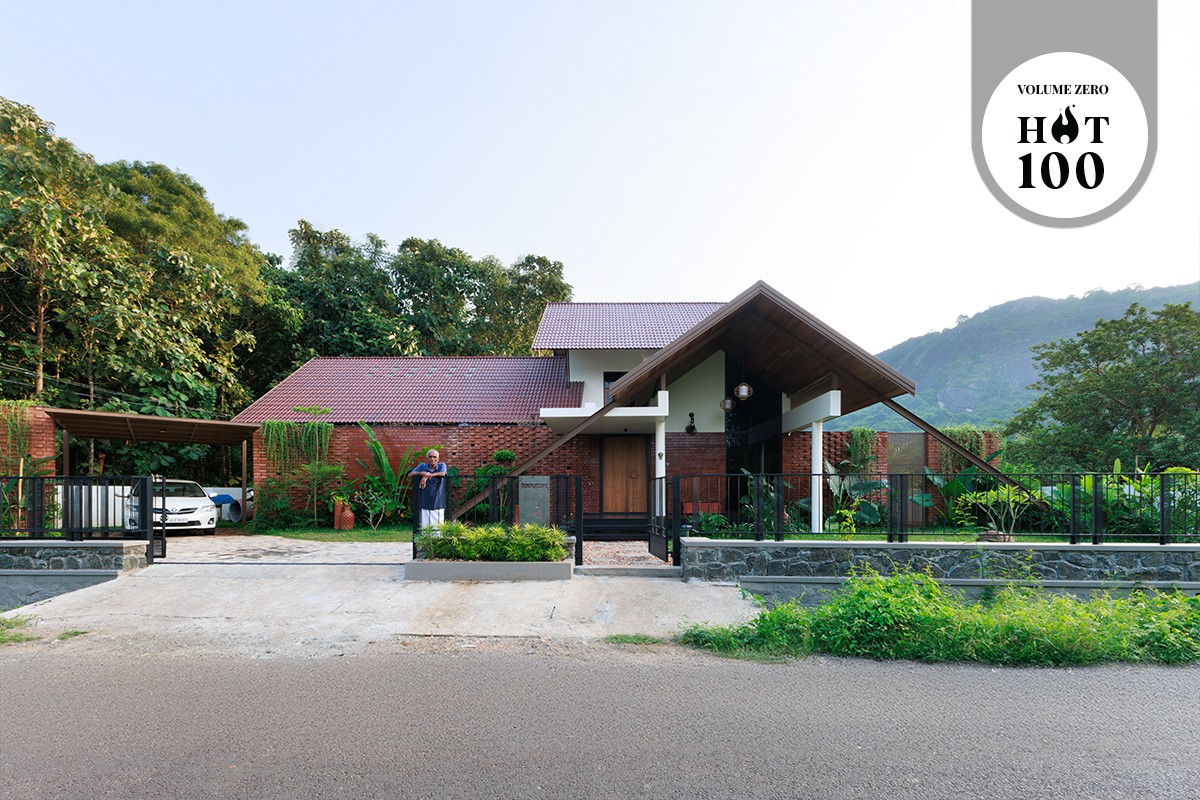 House Behind the Wall by Lego Arch Studio